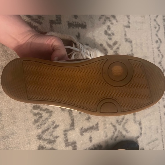USED TORY BURCH HOWELL COURT LINED SNEAKERS SZ 8! - Picture 4 of 13